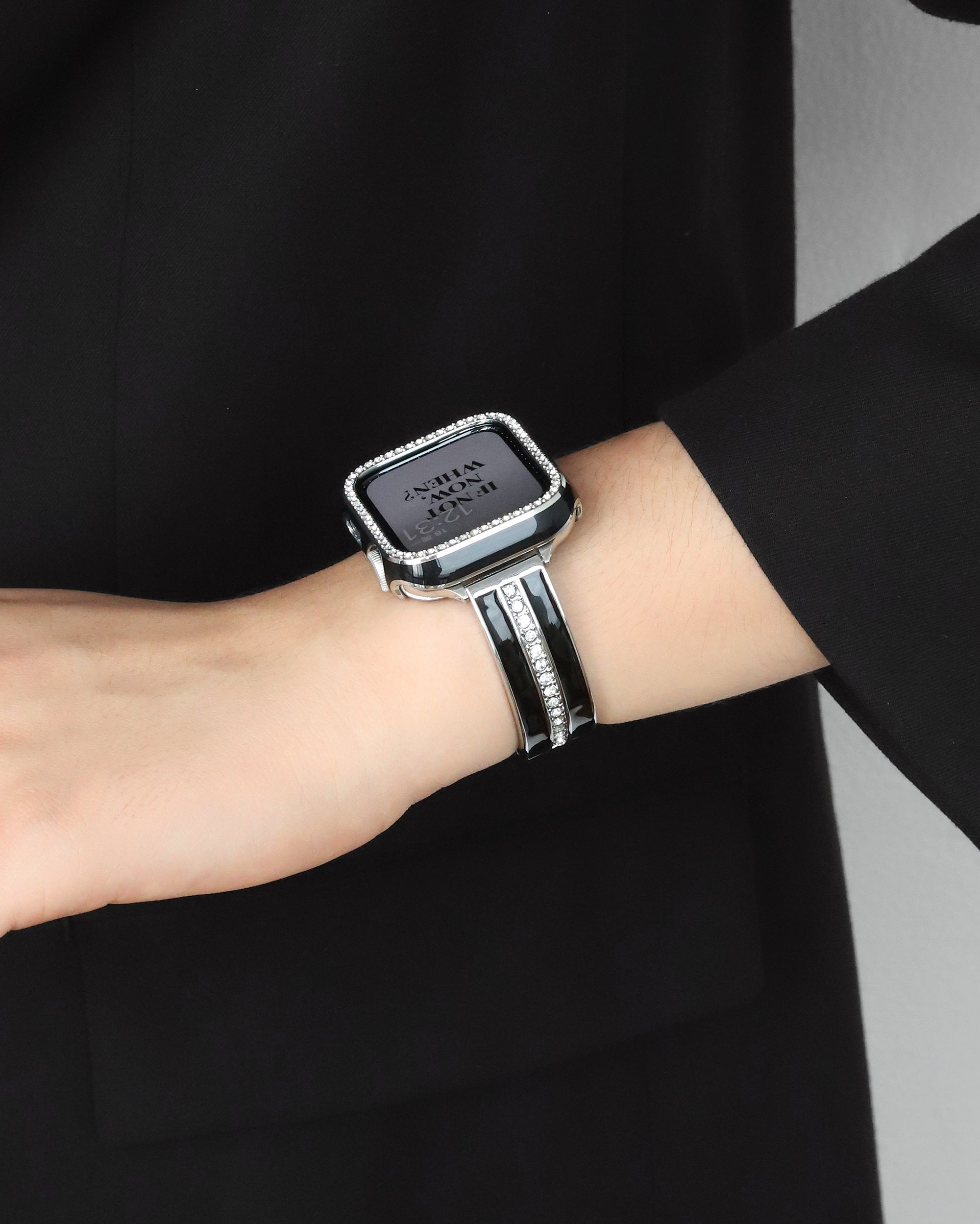 LoofFitU™ Luxury Bangle-Crystal Apple Watch Band