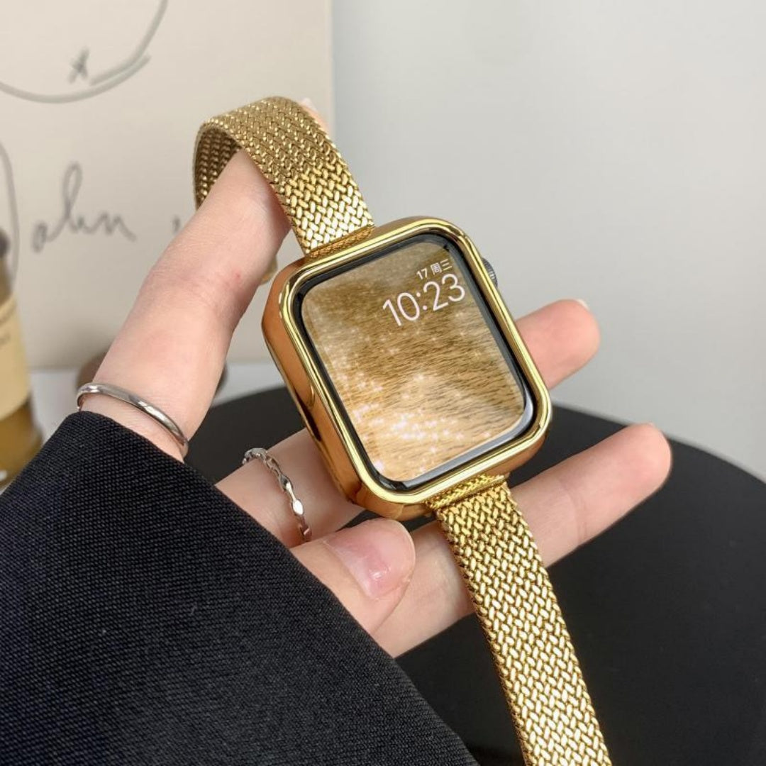 Solid color electroplating iwatch case