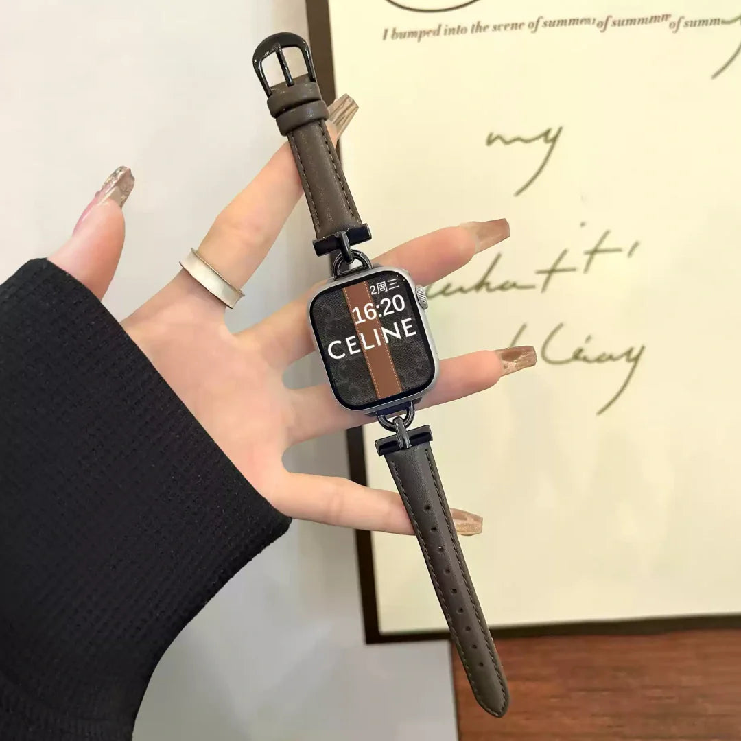 Slim D-shape Apple Watch Band