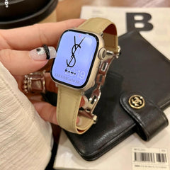 LoofFitU™ D-Shaped Leather Band – Refined Design, Superior Comfort