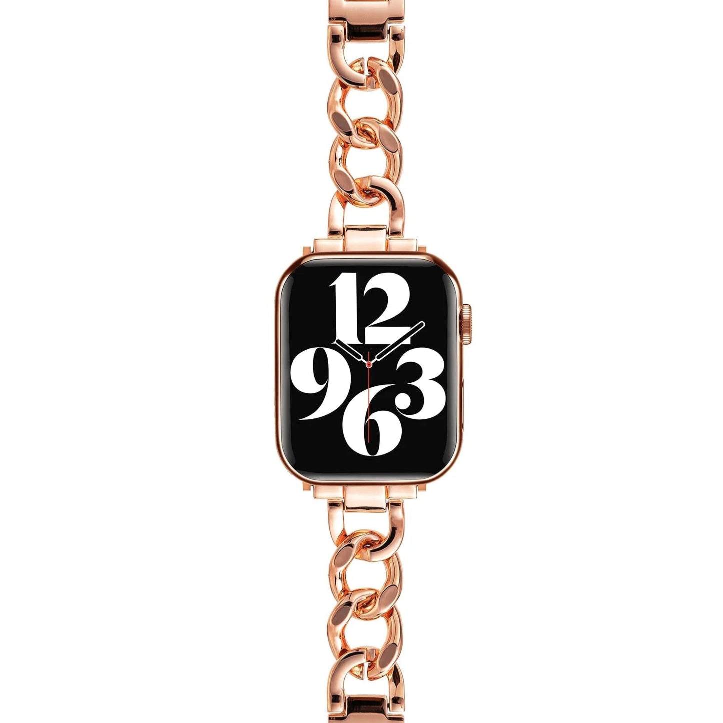 LoofFitU™ Heart-Shaped Link Bracelet for Apple Watch