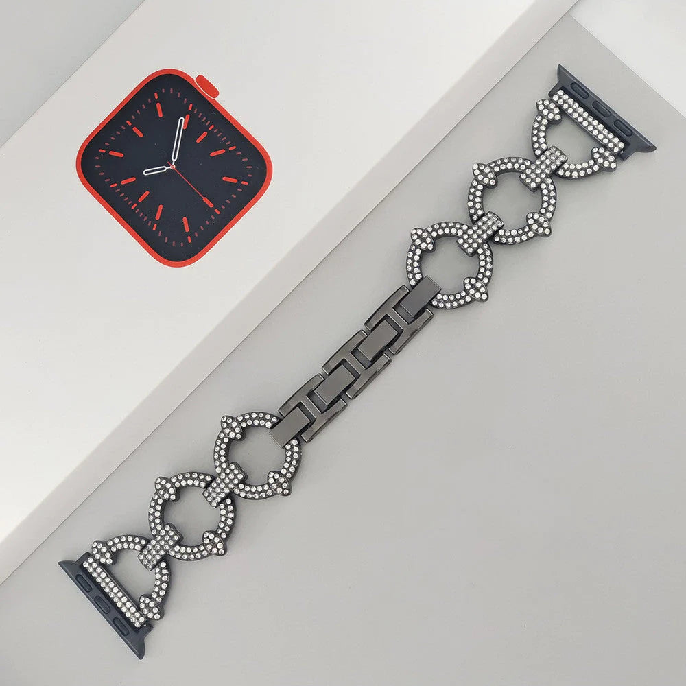 LoofFitU™ Bling Diamond Link Bracelet For Apple Watch