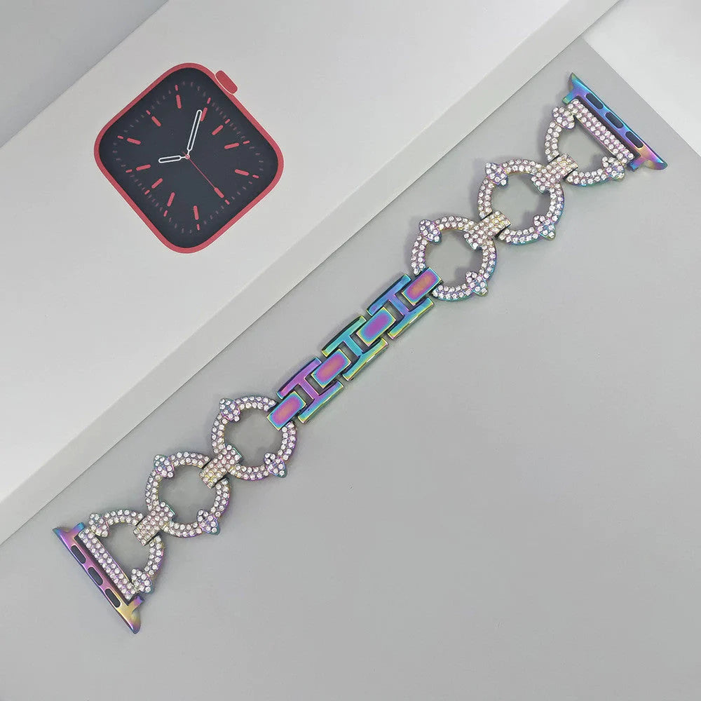LoofFitU™ Bling Diamond Link Bracelet For Apple Watch