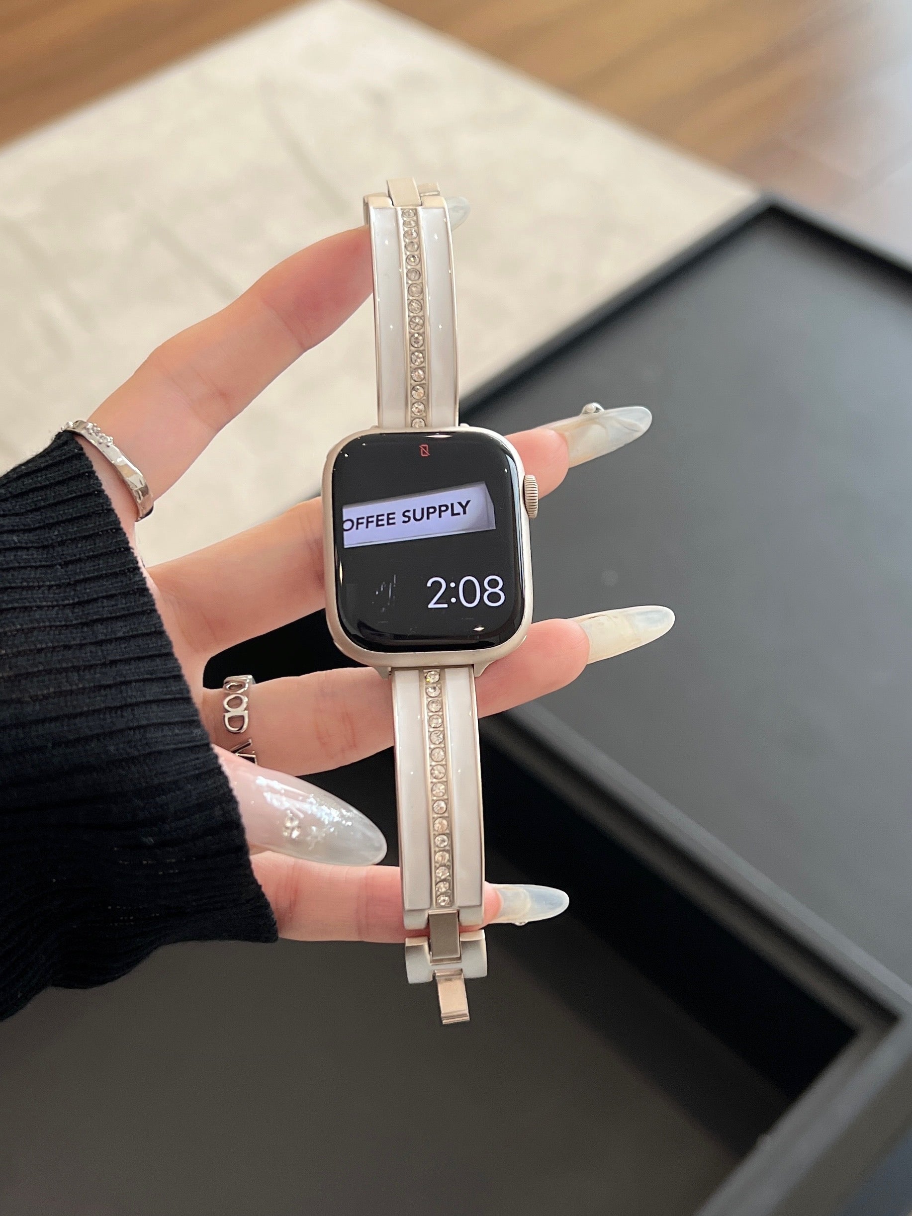 LoofFitU™ Luxury Bangle-Crystal Apple Watch Band