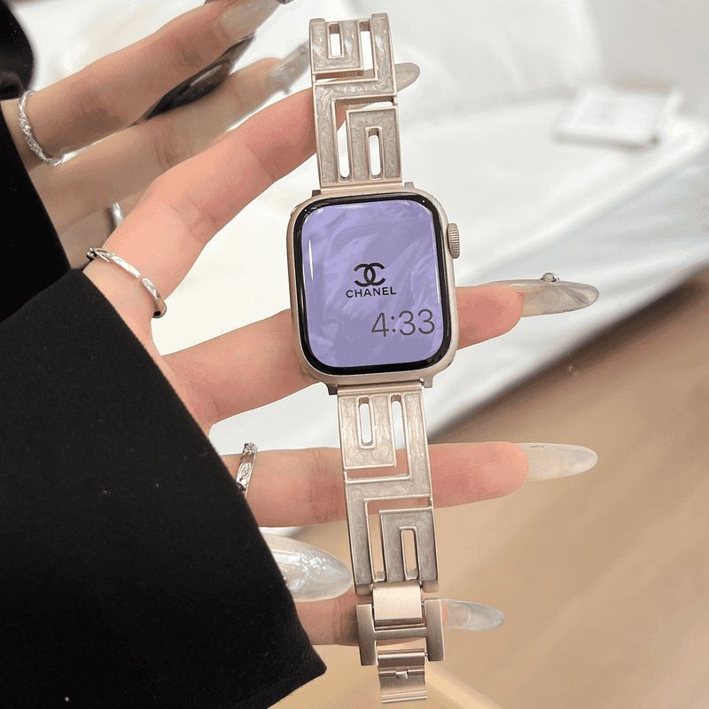 LoofFitU™ Openwork Geo Watch Band