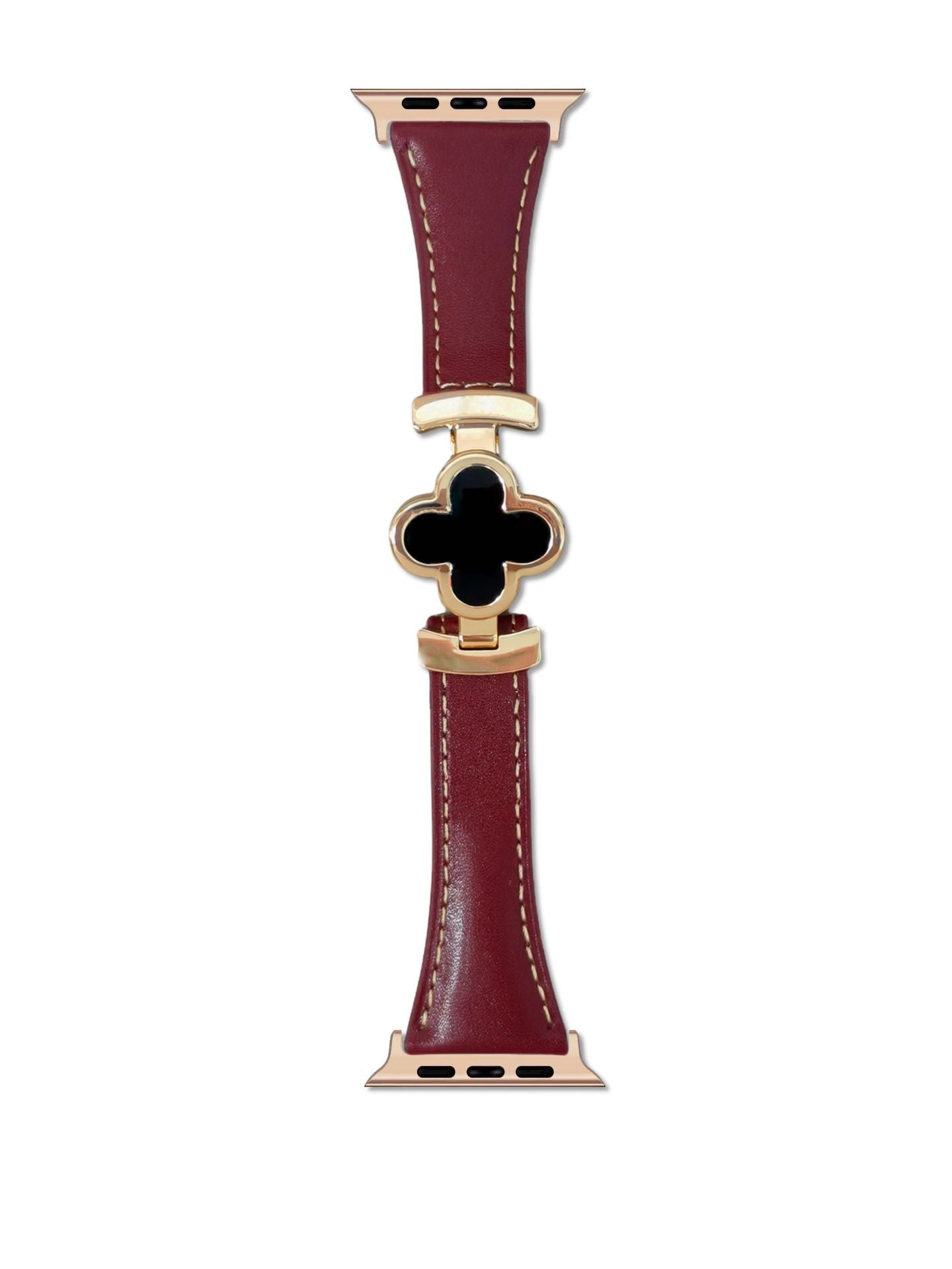 LoofFitU™  Luxury Clover Leather Strap