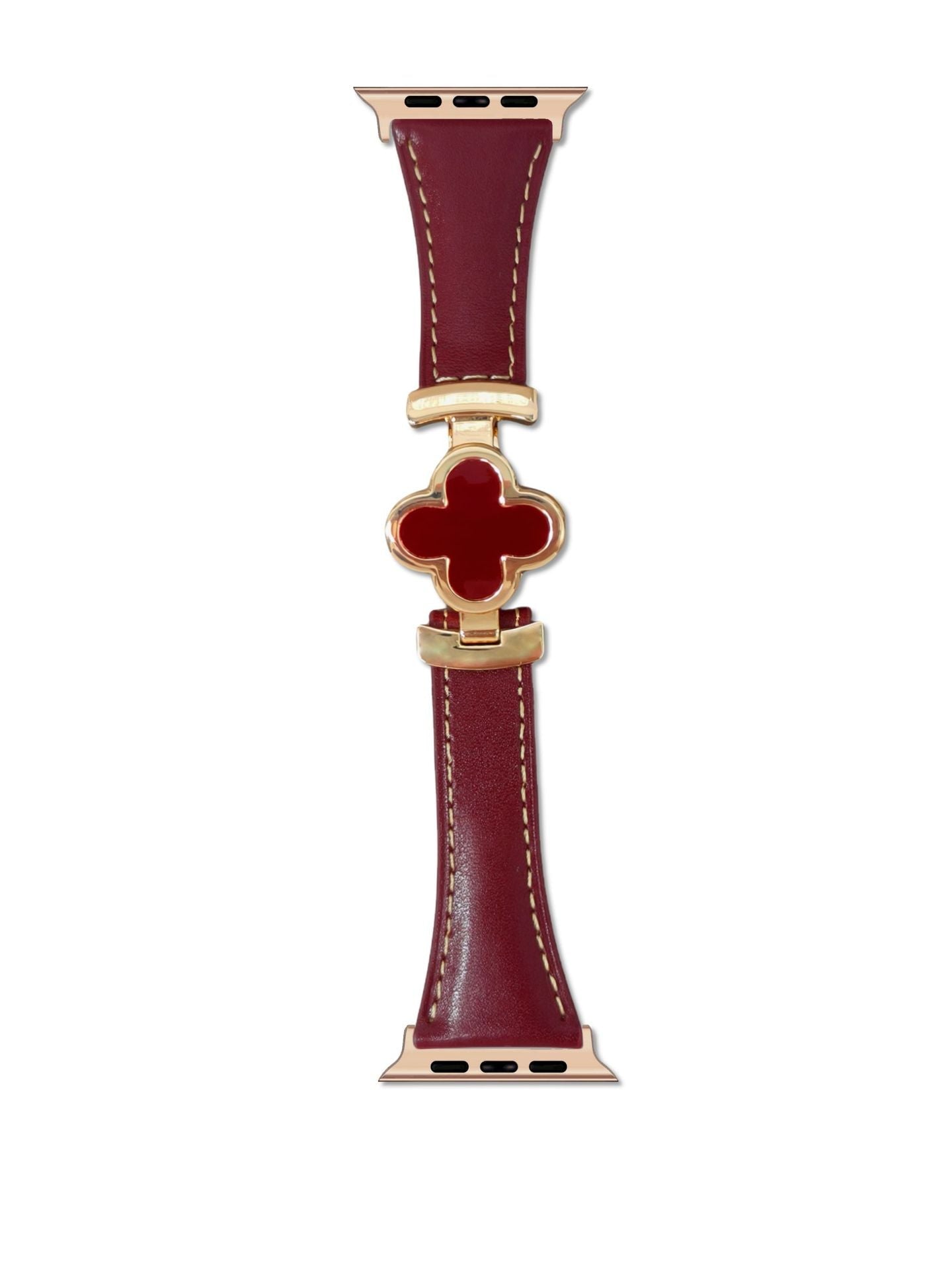 LoofFitU™  Luxury Clover Leather Strap