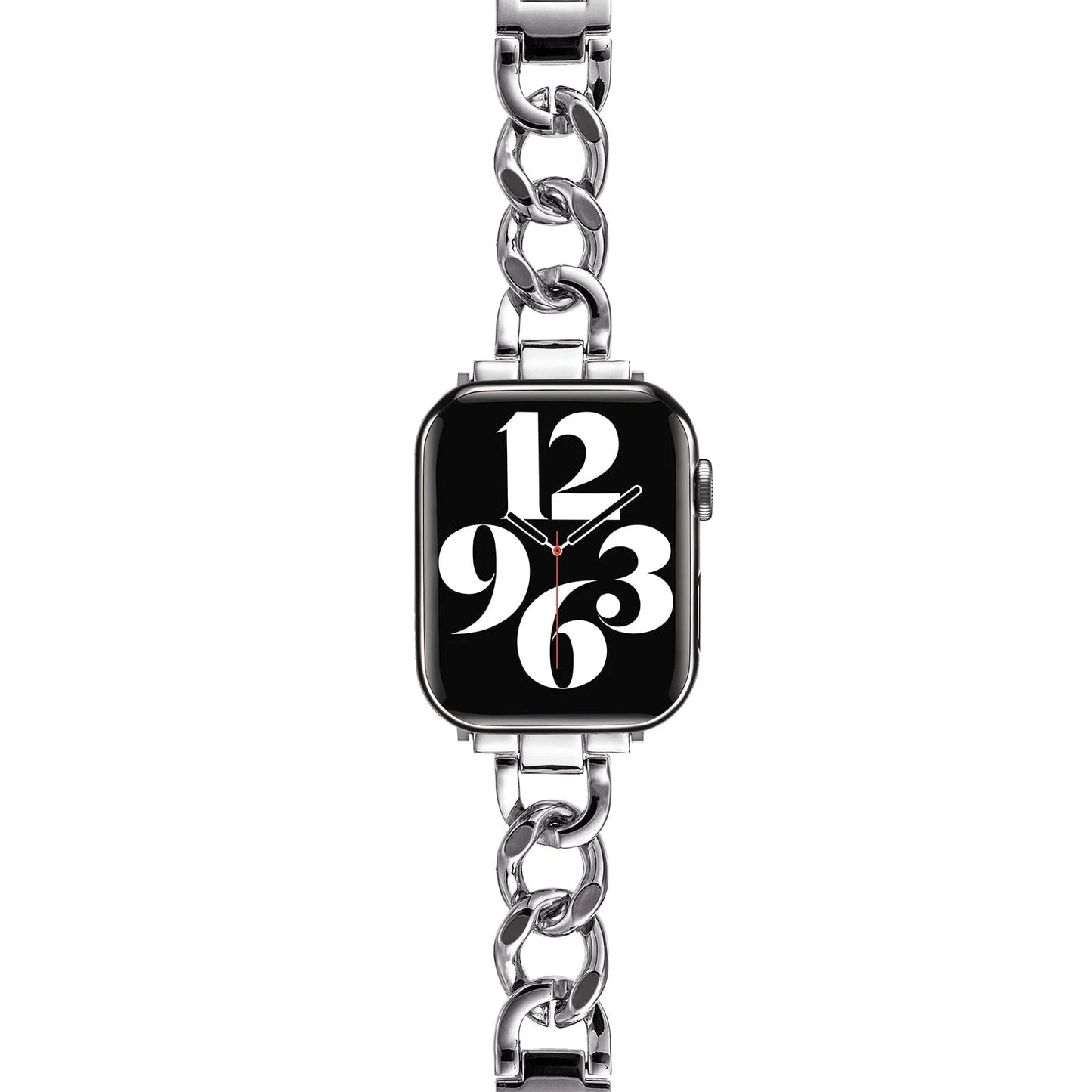 LoofFitU™ Heart-Shaped Link Bracelet for Apple Watch