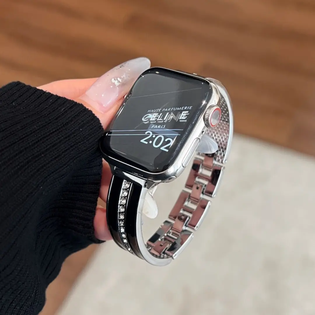 Crystal Bangle Apple Watch Band
