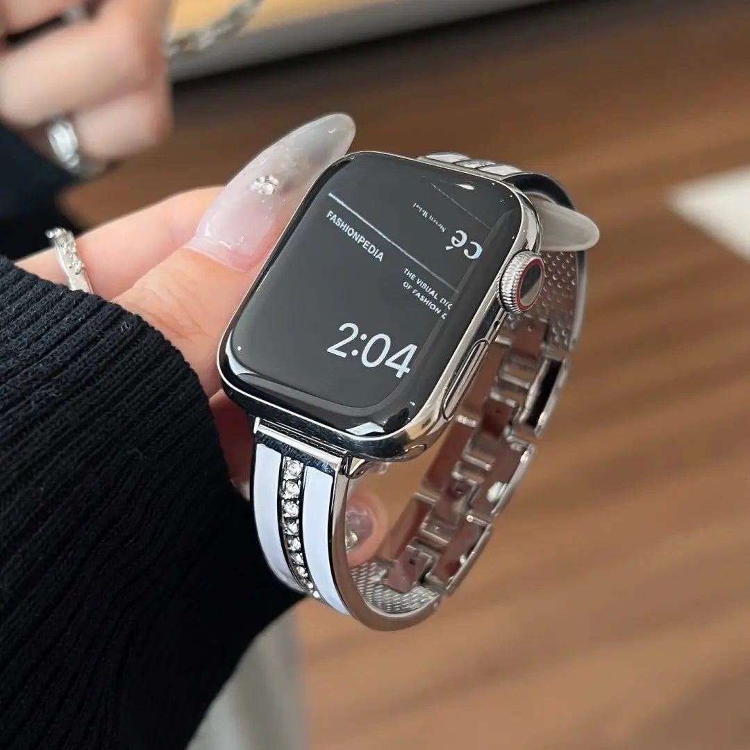 Crystal Bangle Apple Watch Band