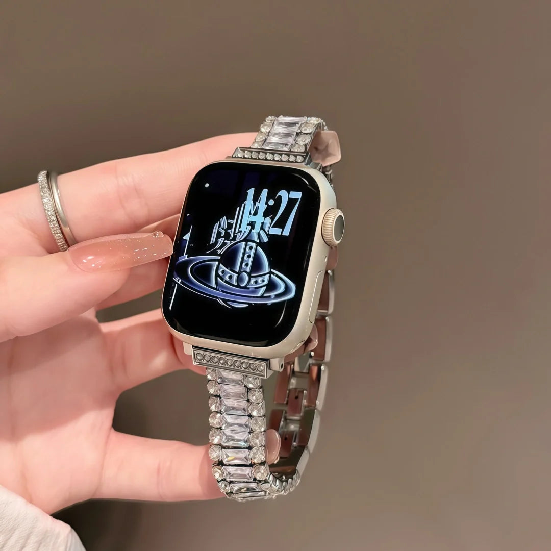 Aurora Ice Diamond  Apple Watch Band