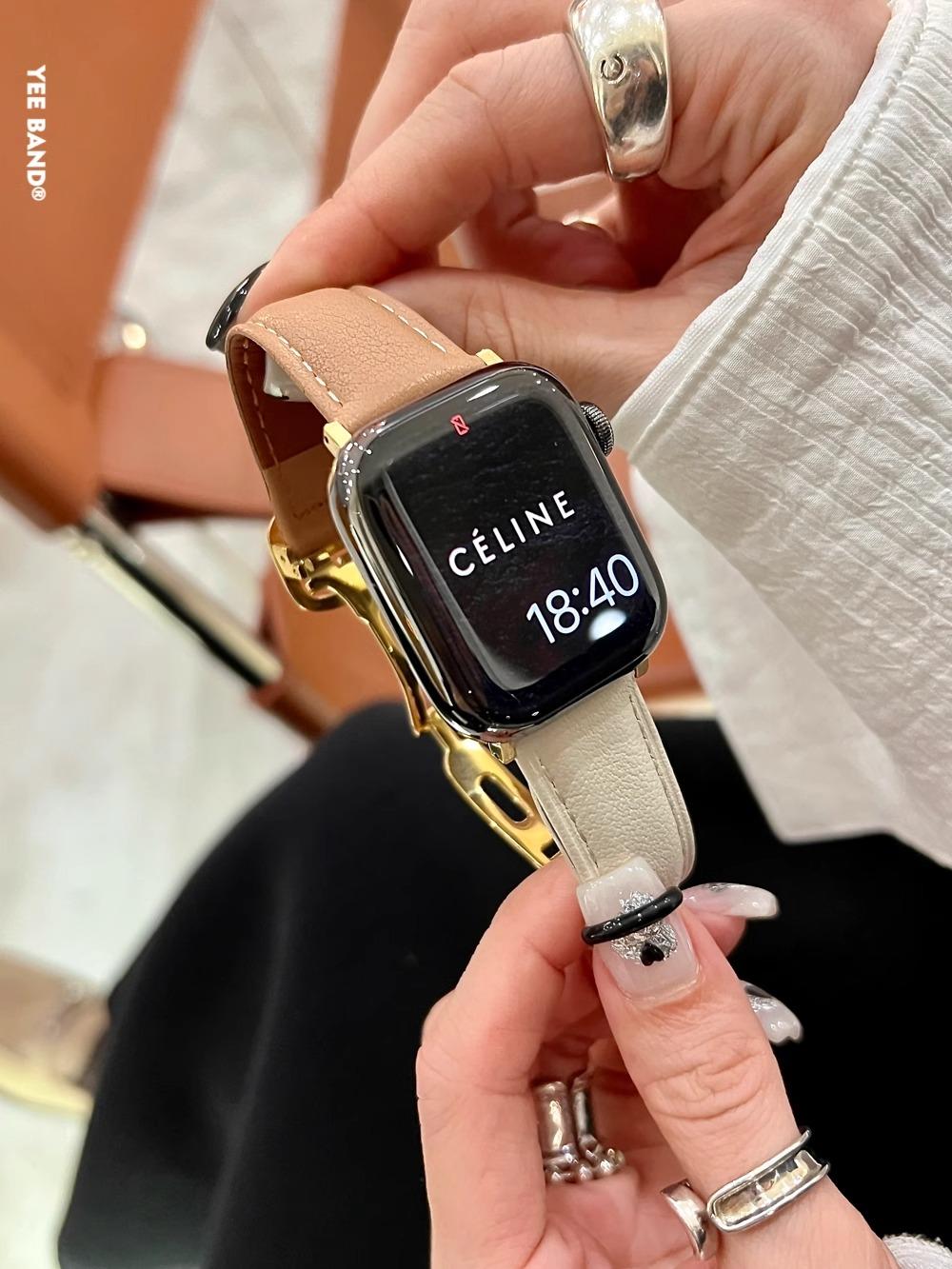 LoofFitU™ D-Shaped Leather Band – Refined Design, Superior Comfort