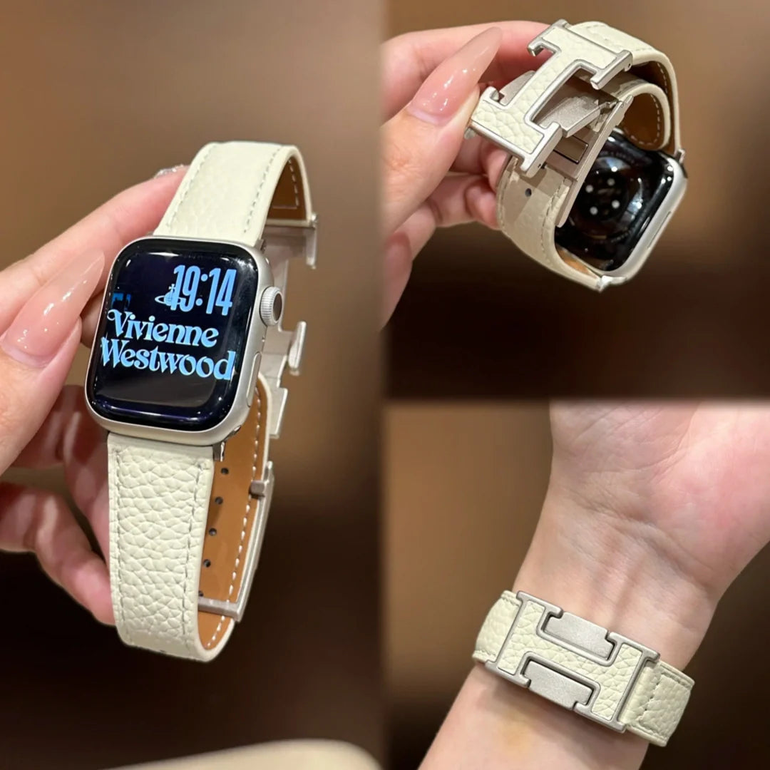 H-shape Leather Band