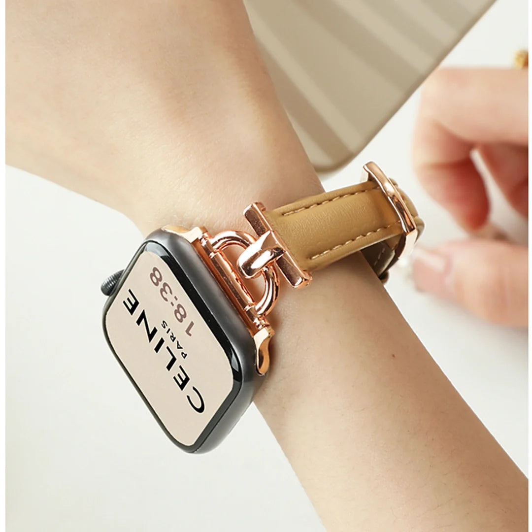 Slim D-shape Apple Watch Band