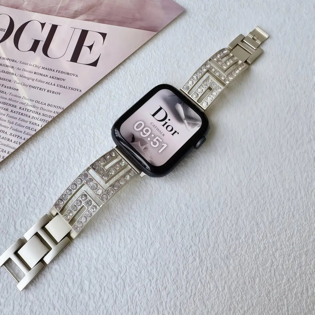 LoofFitU™ Openwork Geo Watch Band