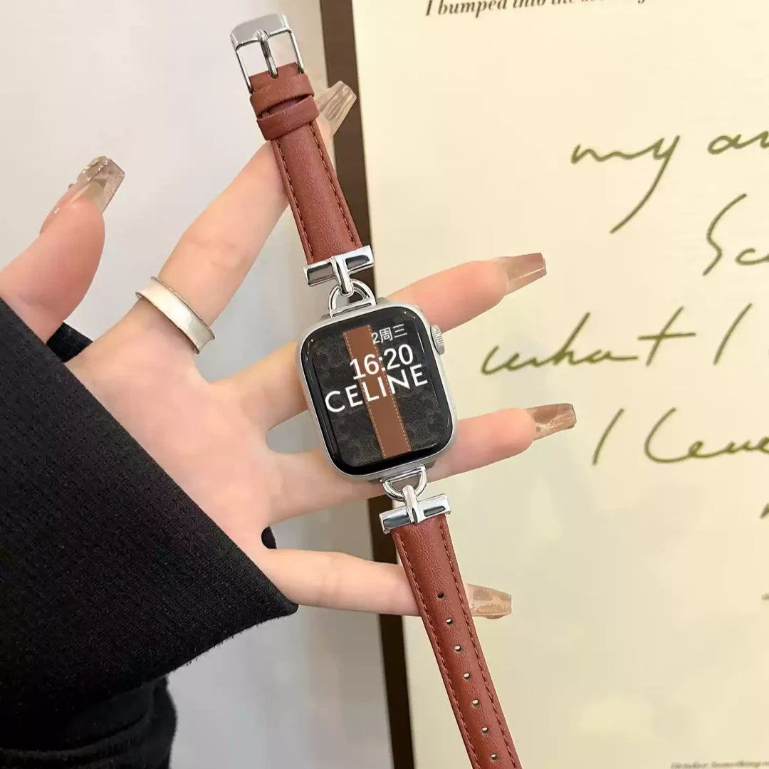 Slim D-shape Apple Watch Band