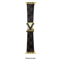 V-Clasp Leather Band