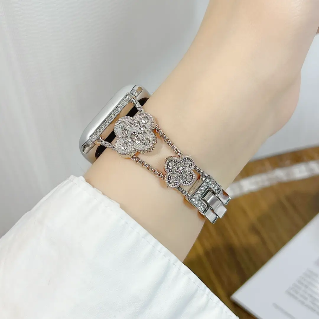 Diamond Clover Apple Watch Band