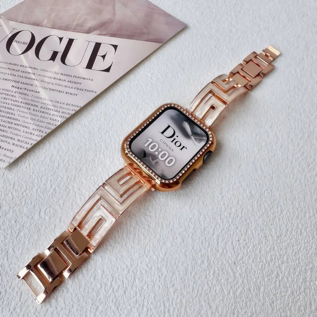 LoofFitU™ Openwork Geo Watch Band