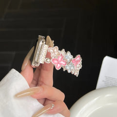 Floral Enamel Stretch Band