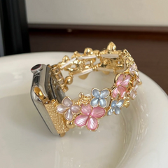 Floral Enamel Stretch Band