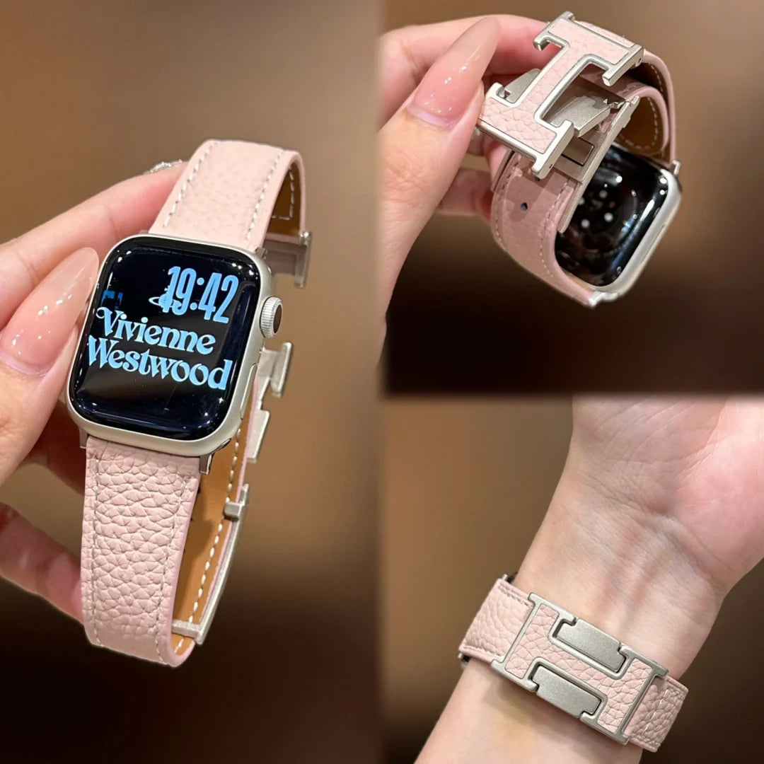 H-shape Leather Band