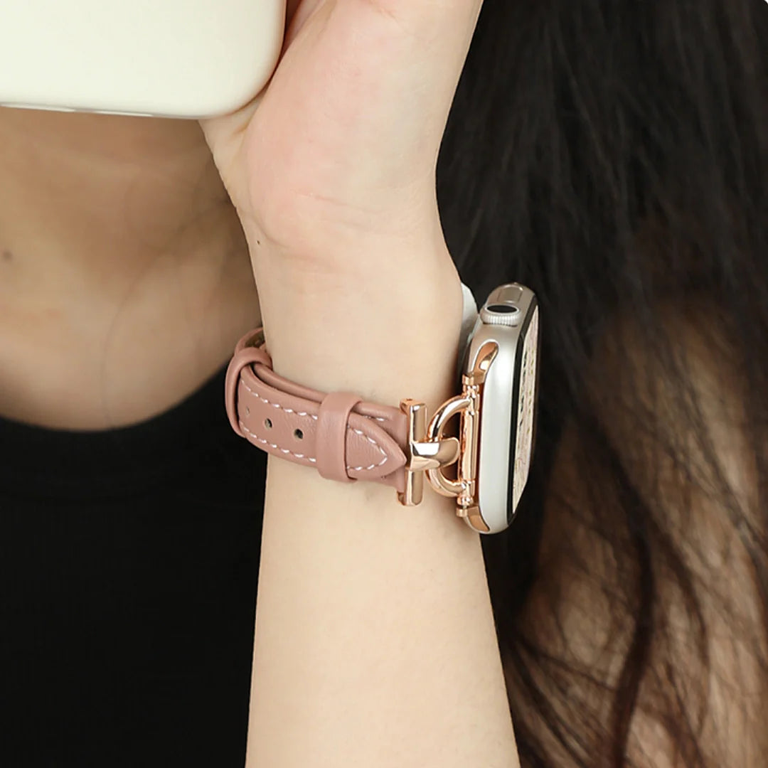 Slim D-shape Apple Watch Band