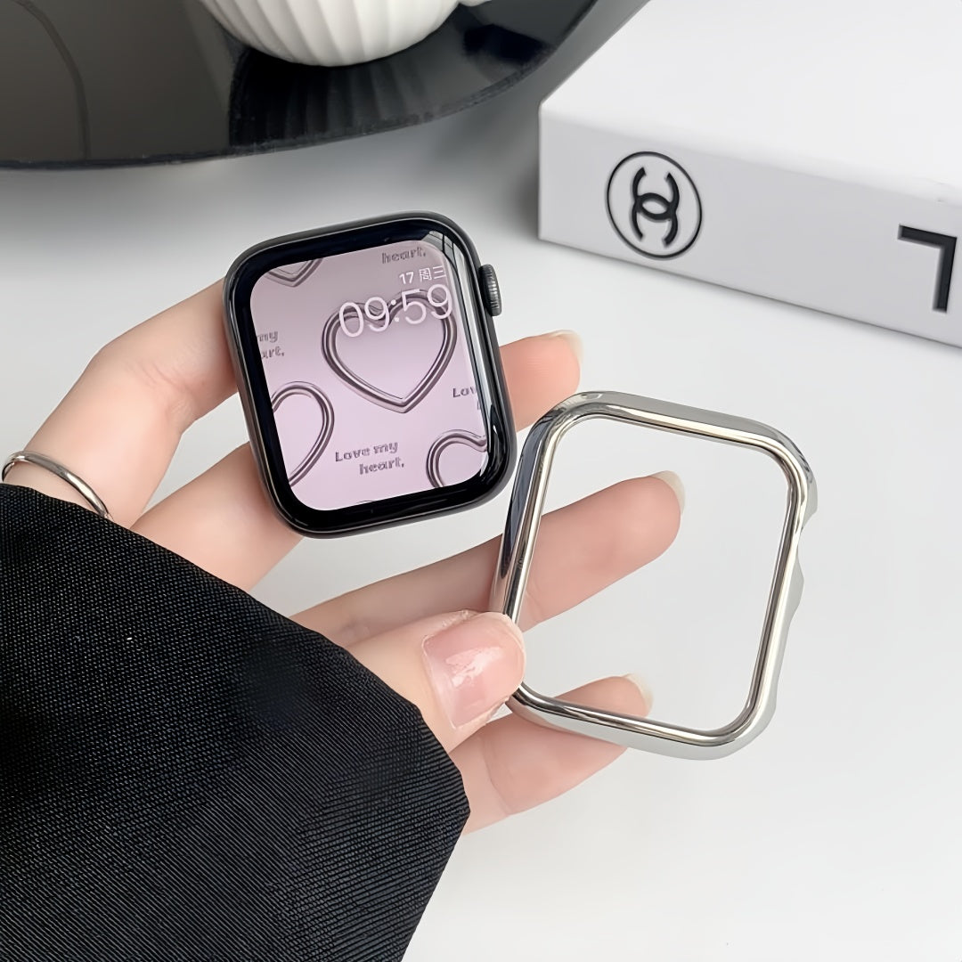 Solid color electroplating iwatch case