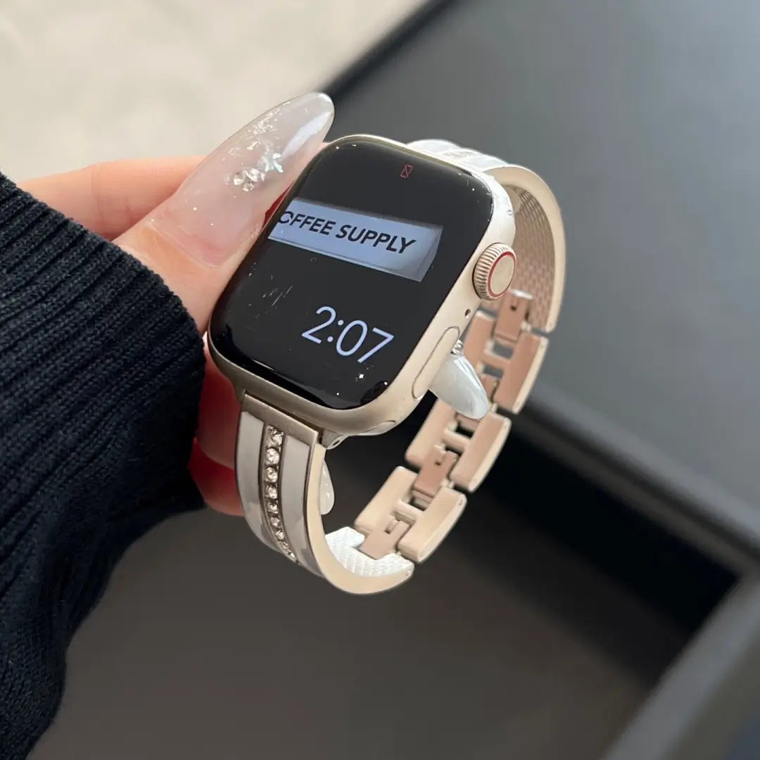 Crystal Bangle Apple Watch Band