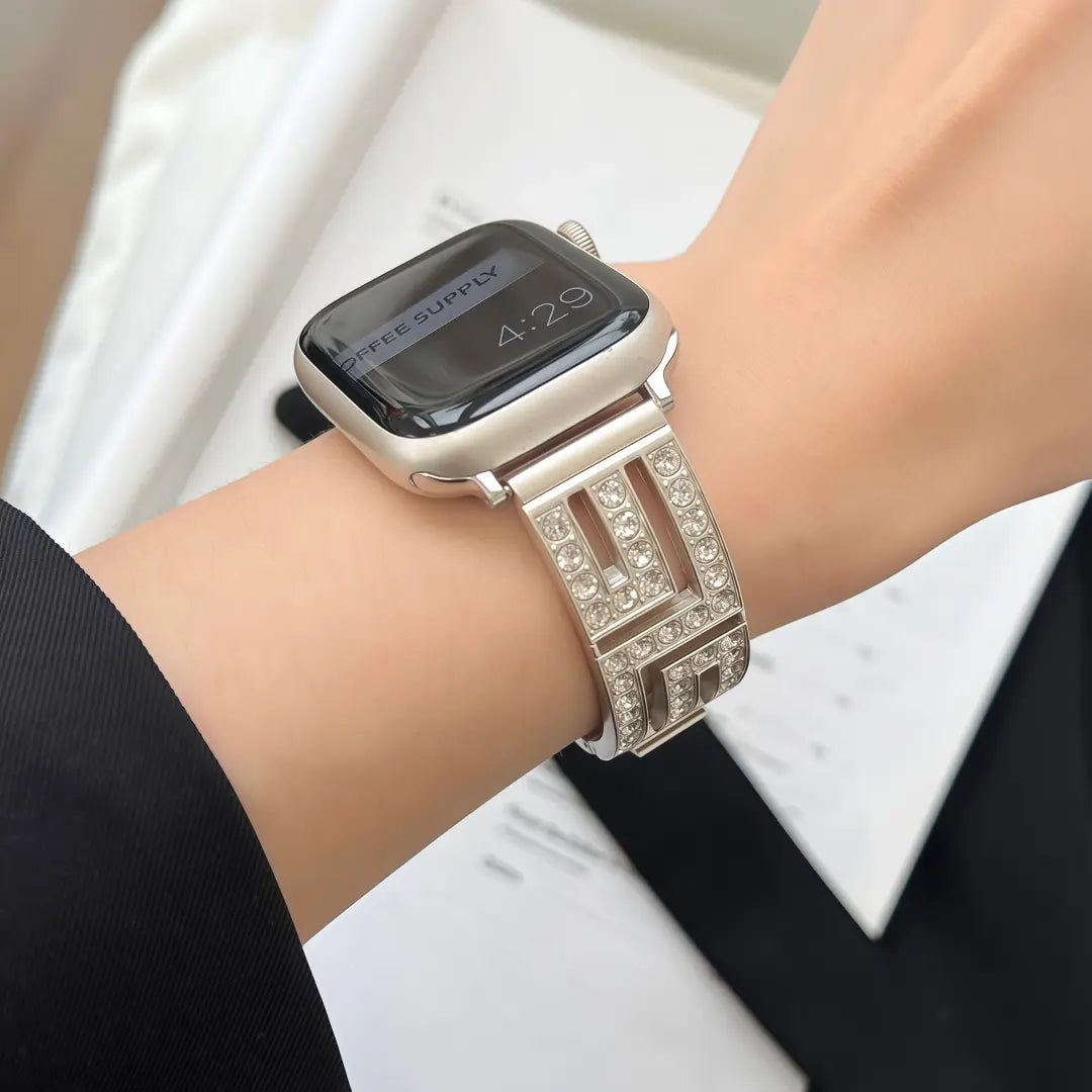 LoofFitU™ Openwork Geo Watch Band